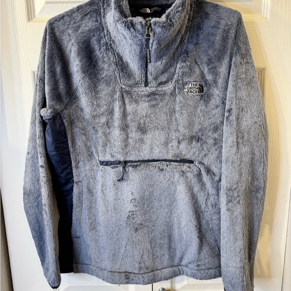 The North Face Gray‎ Fleece Pullover